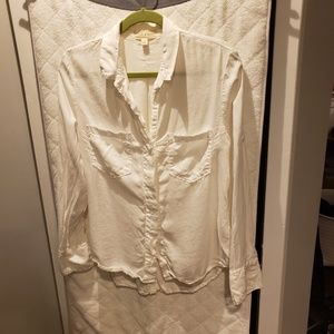 Cloth & stone white button up